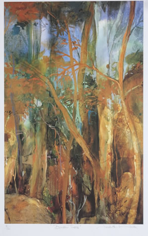 Judith White - Limited Edition Print - Border Trees